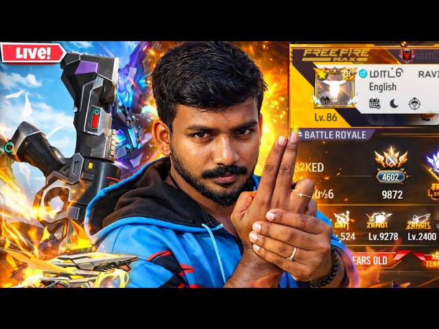 தமிழ் - 🔥 NEW UPDATE RAVI FREE FIRE LIVE TAMIL  {DAY - 1}🔥||Garena-FreeFire Max Live #matturavi