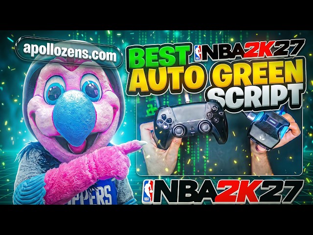 NBA 2K27 Cronus Zen Script - A-Z AUTO-GREEN Showcase & Setup Guide (All Consoles)