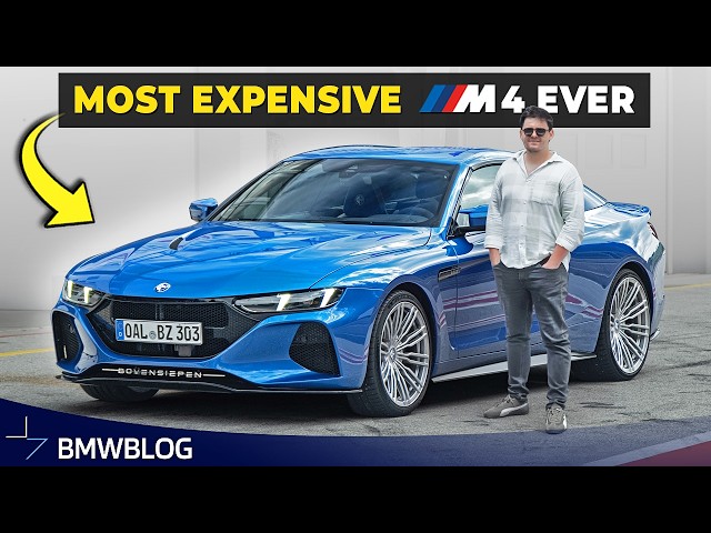 I Drove the Rarest BMW M4 Ever Made (Only 99 Exist) - Bovensiepen Zagato