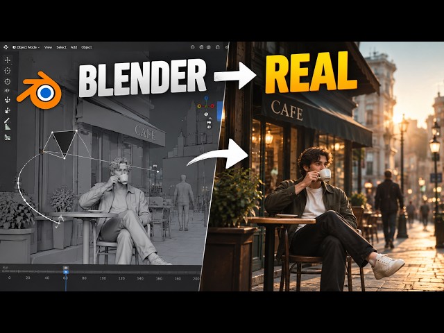 I Directed AI Video Inside Blender - This Changes Everything!