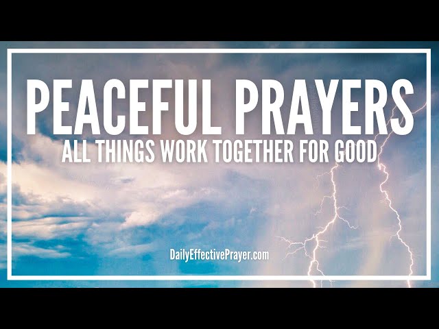 Soaking Prayers With Thunder & Rain Downpour | Soothing Rain Sounds For Deep Sleep, Relaxing, Focus
