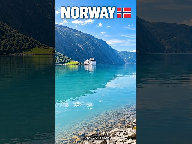 Liberty of the Seas in a Breathtaking Norwegian Fjord 🇳🇴