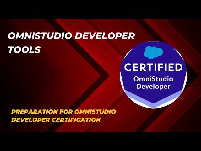 OmniStudio Developer Tools | Challenges 1 to 5