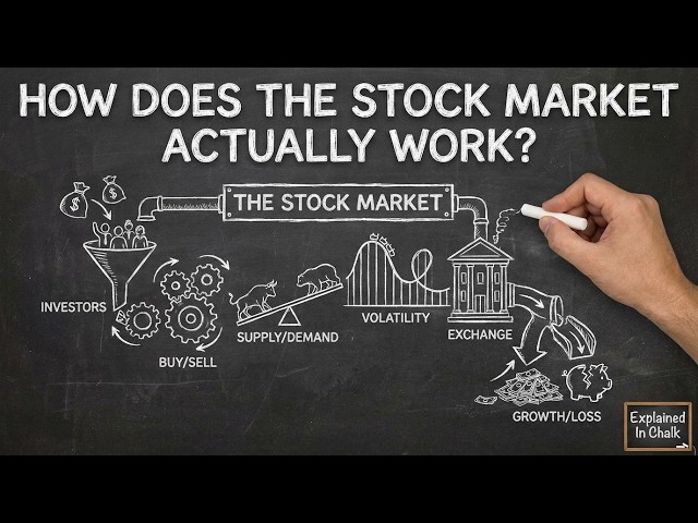 How the Stock Market Actually Works | Explained Simply in 4 Minutes