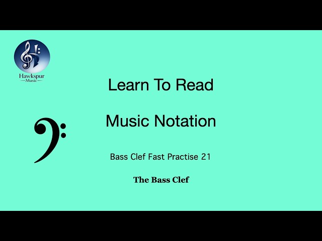 Learn Bass Clef Notes Fast – “Name the Note” Piano Drill | Hawkspur Music Fast Practise 0021
