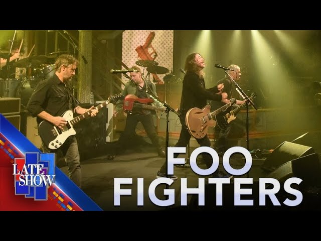 "This Is A Call / Everlong" - Foo Fighters (LIVE on The Late Show)