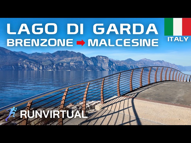 Running in Italy: Brenzone to Malcesine by Lake Garda