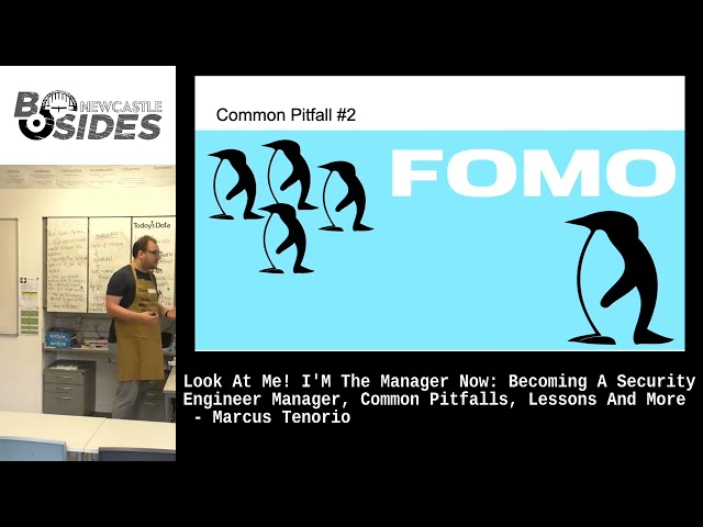 Becoming A Security Engineer Manager, Common Pitfalls, Lessons And More - Marcus Tenorio