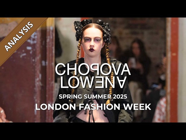 Chopova Lowena Spring Summer 2025 Fashion Show Analysis | London Fashion Week