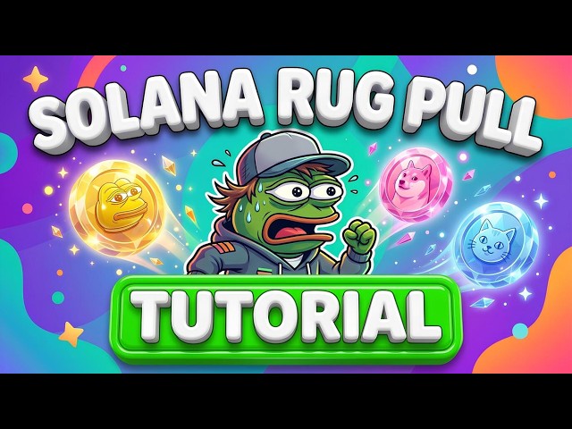 Rug Pull Meme Coin | How To Launch a Meme Coin on Solana & Create Strategy for Meme Coins
