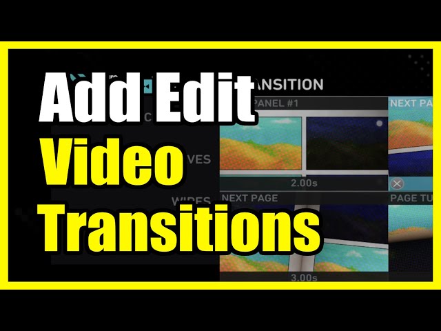 How to add & Edit a Transition to Videos on Sharefactory PS5 (Video Editing Tutorial)