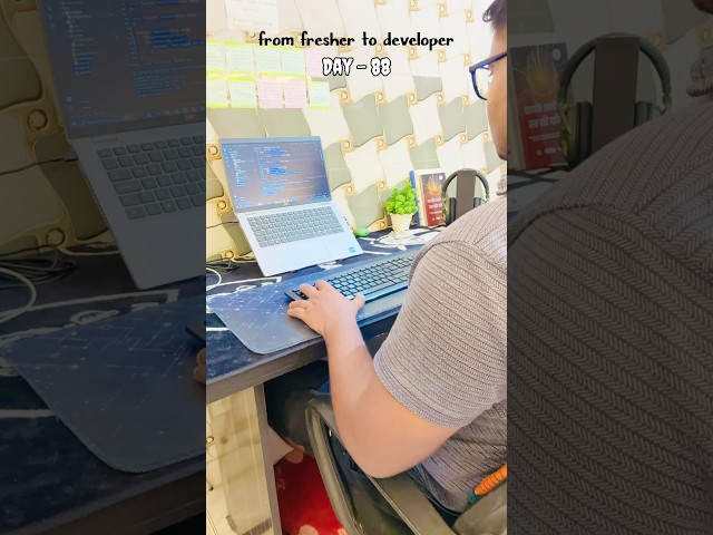 Day-88 from fresher to developer #webdevelopment #coding #fyp #explore #vlog
