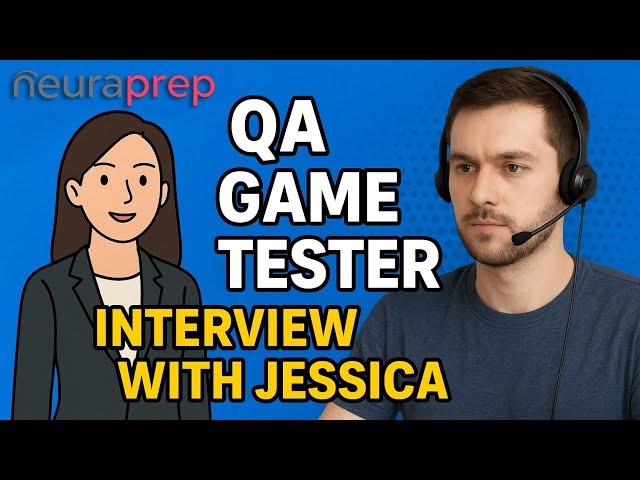 Live QA Game Tester Interview with NeuraPrep’s AI Jessica
