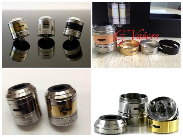 Zenith V2 RDA - Authentic VS. Clone! VapingwithTwisted420