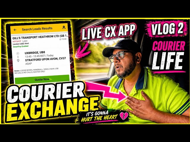 Courier Exchange UK – The Truth No One Tells You | CX Driver App