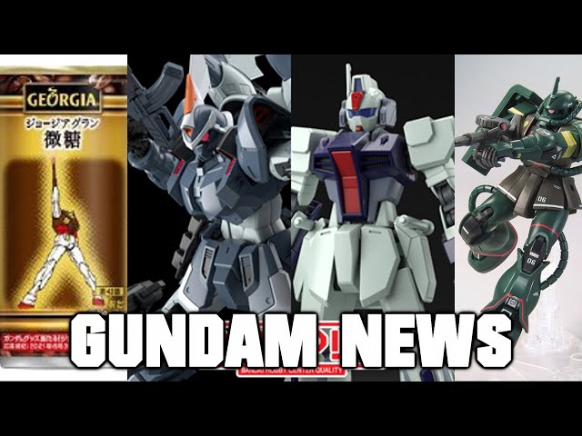 MG Ginn & HG Dagger L Release Date, "New" Game, G Frame, F91 Glasses, Coffee and more [Gundam News]
