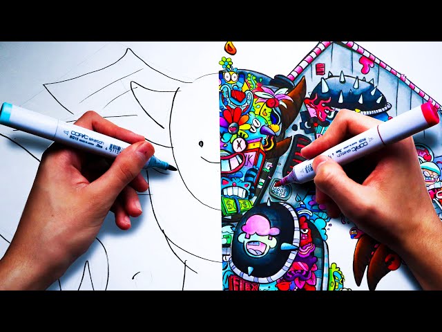 Finishing ZHC´s Drawing for 24 Hours Straight