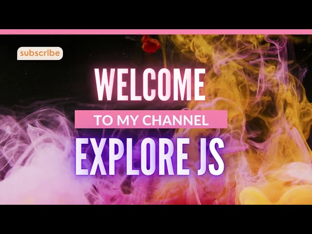 Explore JS | Trailer | Channel Intro #code #javascript #programming #react #reactnative  #frontend