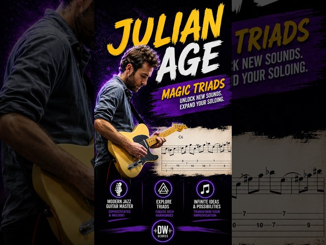 Major triads a minor 3rd apart magic
