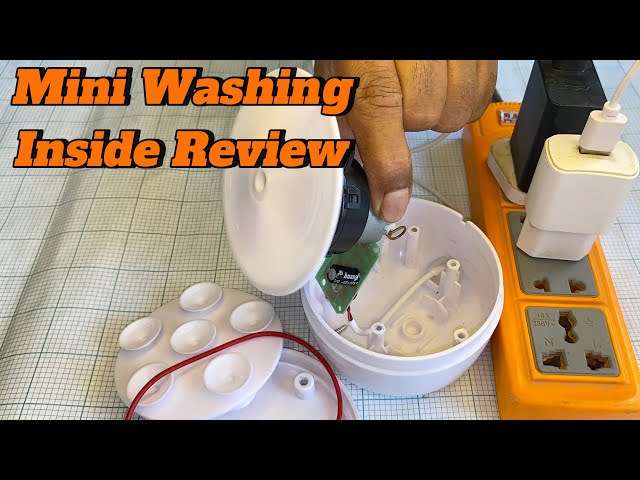 Mini Motor Turbine Washing Machine Inside Review