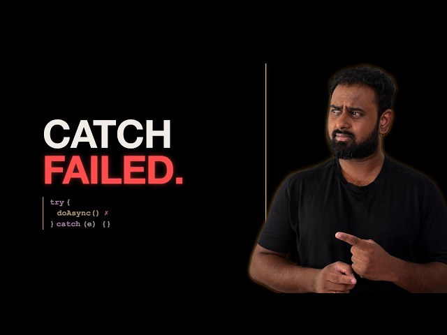 Your async try/catch is Lying to You.