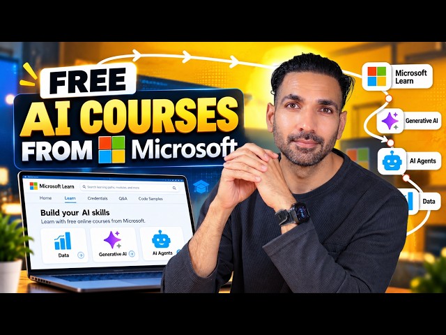 Microsoft Just Gave You a FREE AI Roadmap for 2026 | From Data Science to AI Agents