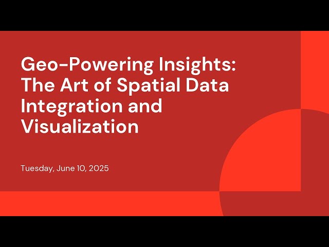 Geo-Powering Insights: The Art of Spatial Data Integration and Visualization