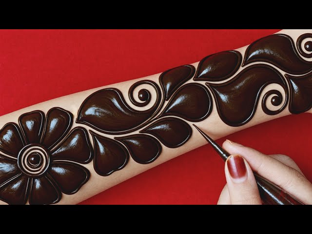 Very Beautiful Tattoo Mehndi Design||Mehendi Designs Simple Arabic||Arabic Unique Mehndi Design 