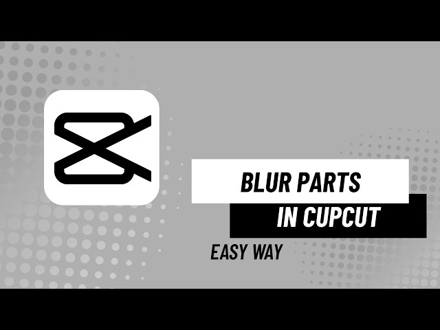 How to Blur a Part of Video in CapCut PC