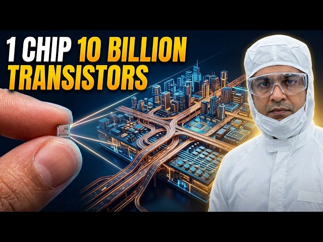 Microchip Ke Andar Ek Chhota Sa Shehar Kaise Basa Hai?#Microchip #Technology #Science #Semiconductor