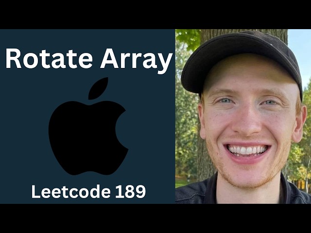 Rotate Array - LeetCode 189 - Arrays (Python)