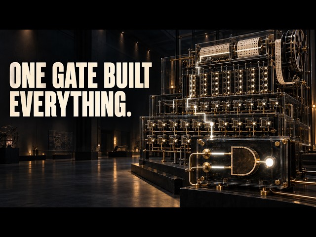 How Computers Are Built From Logic (All of Computer Science, Part 1)