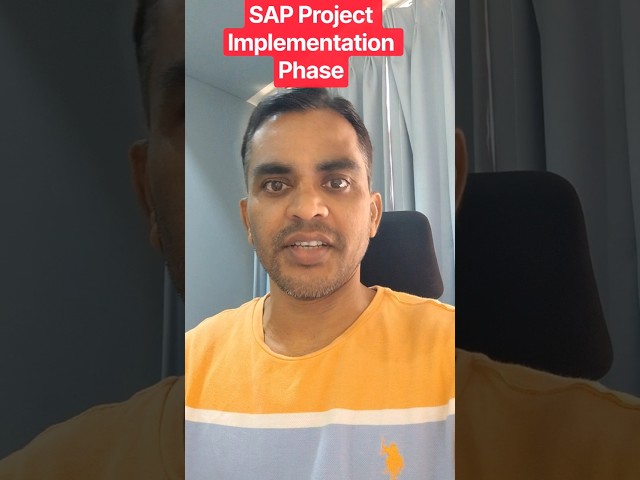 SAP Project Implementation Life Cycle Explained l 6 Phases #sap