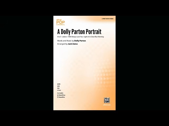 A Dolly Parton Portrait (2-Part), arr. Jack Zaino