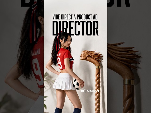 Vibe Direct a Product Ad | Haaland Cane