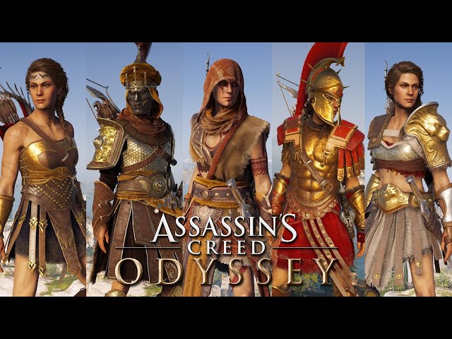 AC ODYSSEY : ALL ARMOR SETS & LOCATION (FULL GUIDE) - VANILLA / BASE GAME