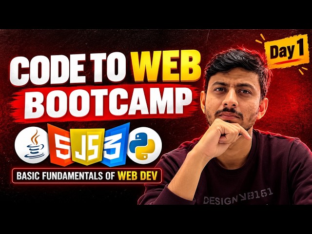 Code to Web Bootcamp Day 1 | Web Development Fundamentals | How the Web Works?