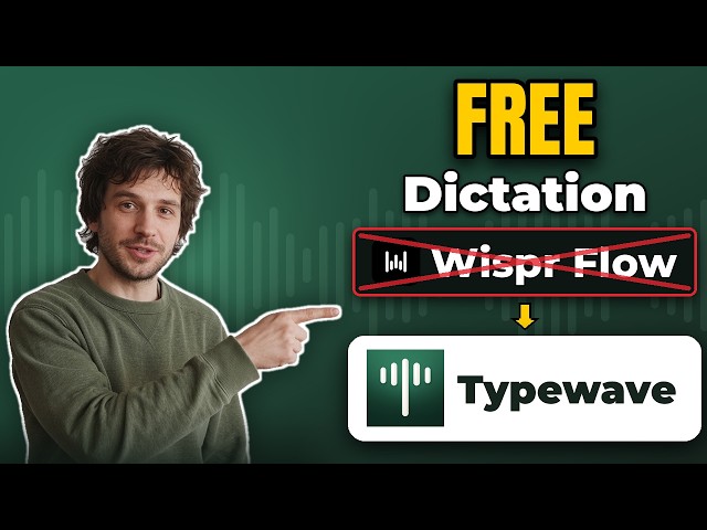 I built a free Wispr Flow alternative - Typewave speech to text