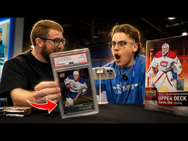 WE PULLED THE HOLY GRAIL!? (McDavid Rookie Year Box)