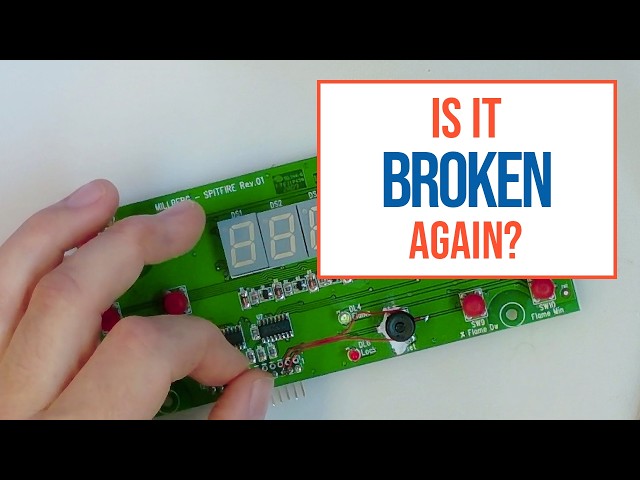 Broken Again? - Millberg Pizza Oven Control Panel