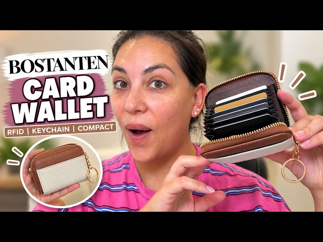 BOSTANTEN Credit Card Holder & RFID Wallet for Women #ad