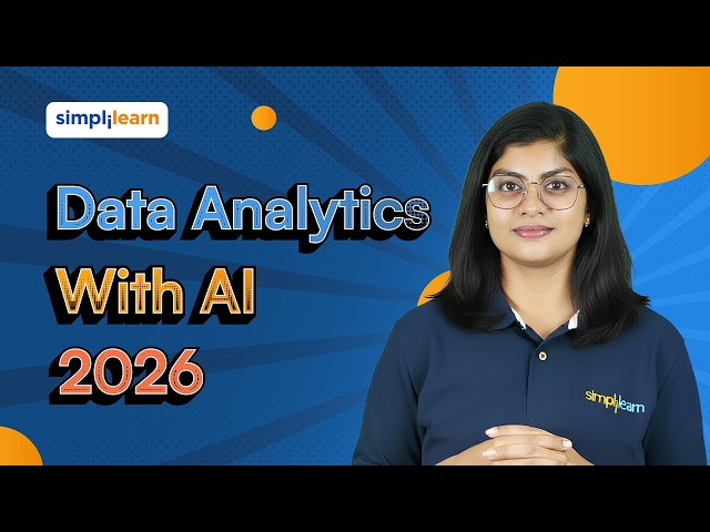 Data Analytics With AI | How To Use AI In Data Analytics | Automate Analytics With AI | Simplilearn