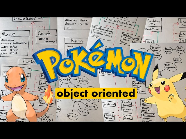 Rebuilding Pokémon with Object Oriented Programming