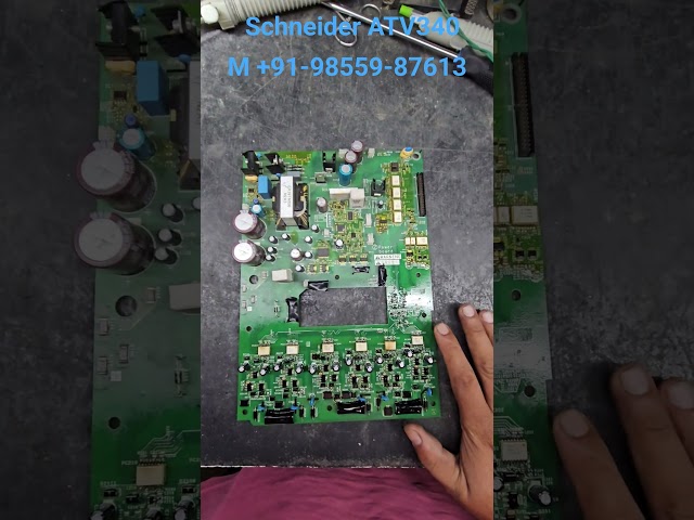 Schneider ATV340 37kw VFD power card Repair done by vfd solution 98559-87613 #vfd #dcdrives #drive