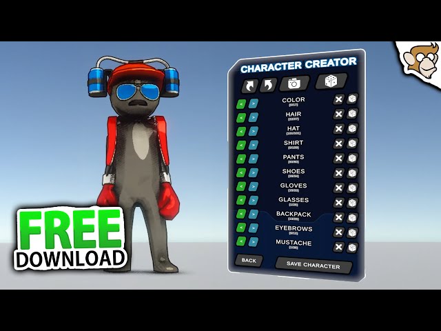 Awesome Character Customization! (INFINITE characters, Unity Tutorial, FREE Download)