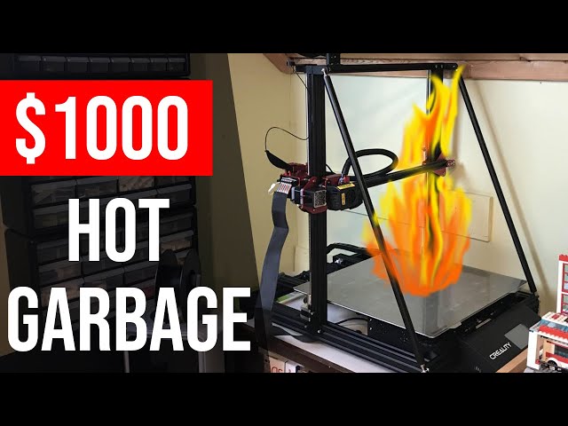 $1,000 Hot GARBAGE | Creality CR-10 Max 3D Printer Review