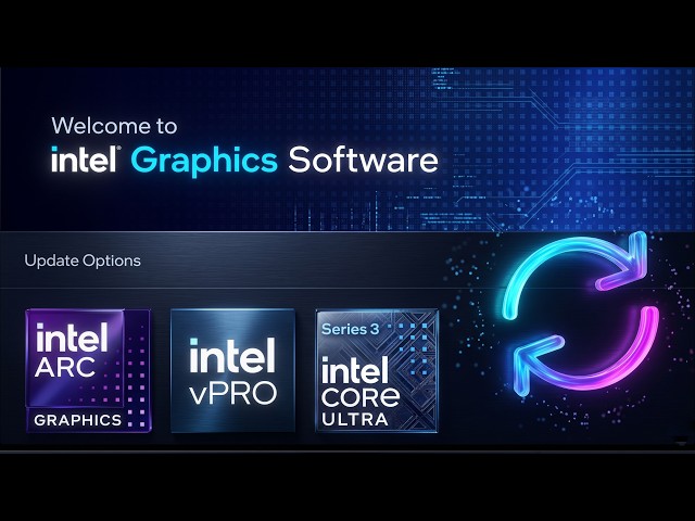 Intel Graphics Software How to Update Intel Arc Graphics Drivers 2026 A Series, B Series, Core Ultra