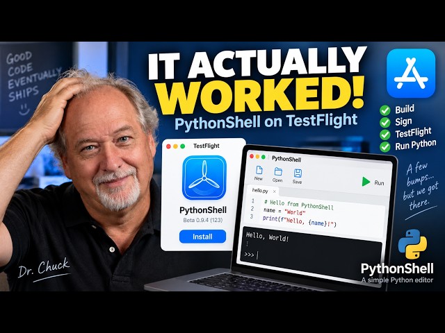 PythonShell Hits TestFlight — Wrestling with the Mac App Store