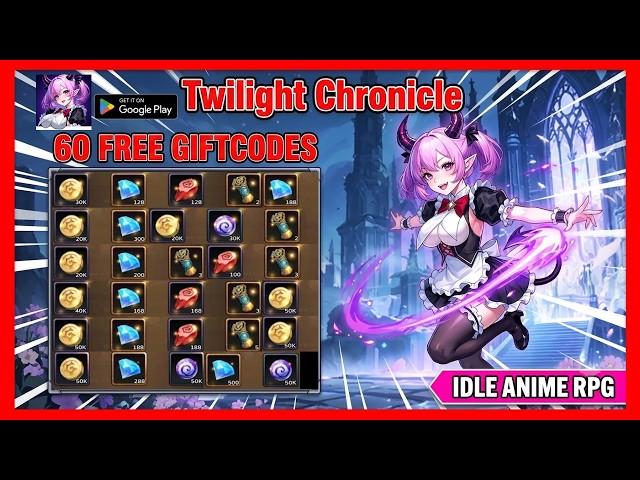 [New Code July] Twilight Chronicle Idle RPG Gameplay & All 60 Giftcodes  - RPG Game Android