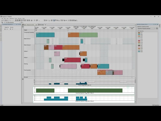 Intro to Opcenter APS Features - Production Scheduling Software